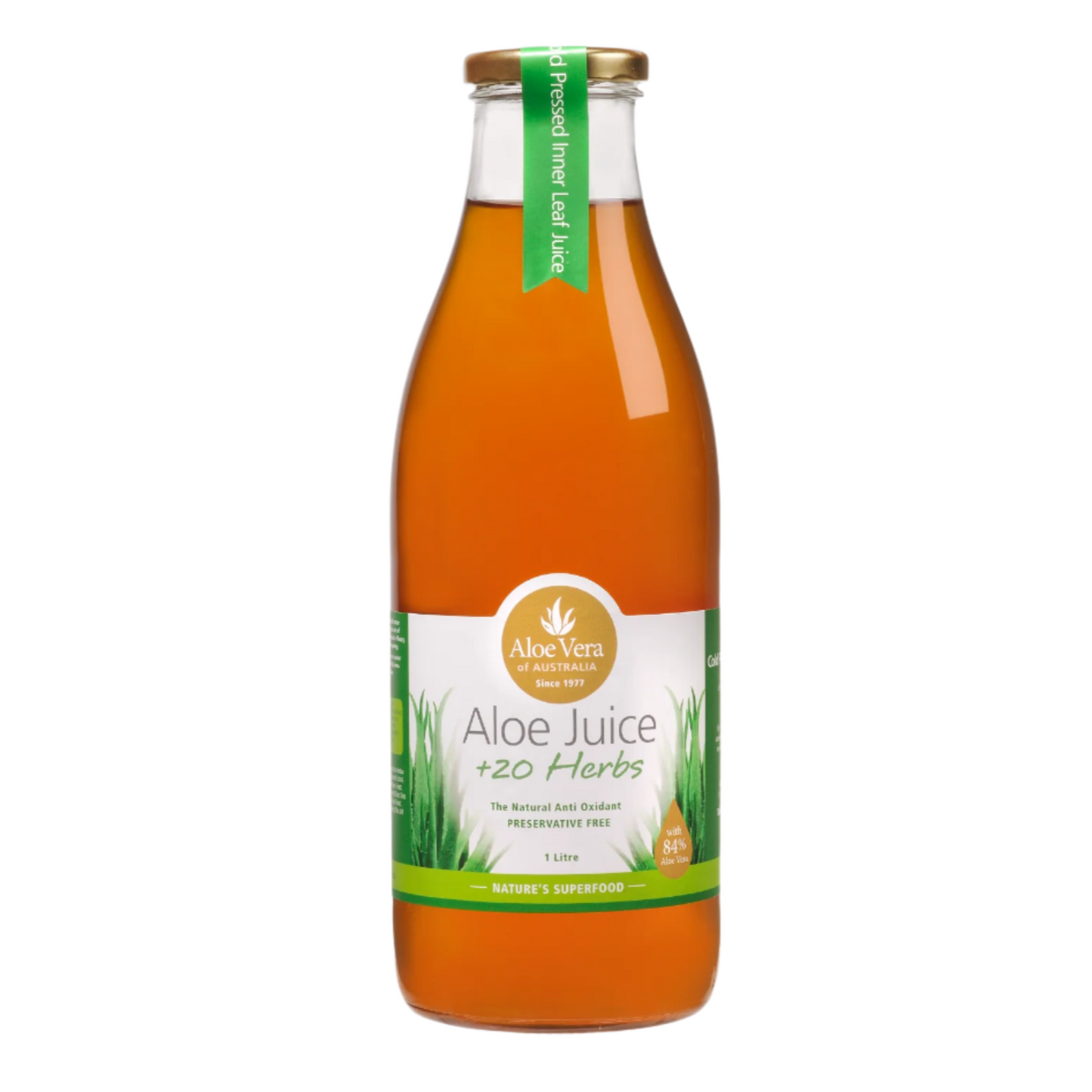 Aloe Vera of Australia Aloe Vera Juice With 20 Herbs 1L