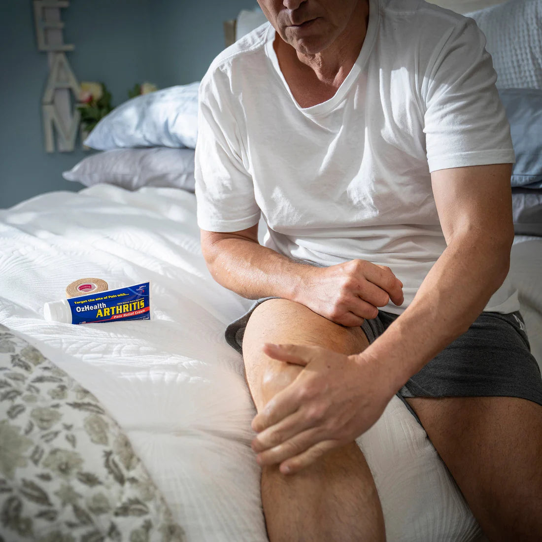 Arthritis Pain Relief Cream apply
