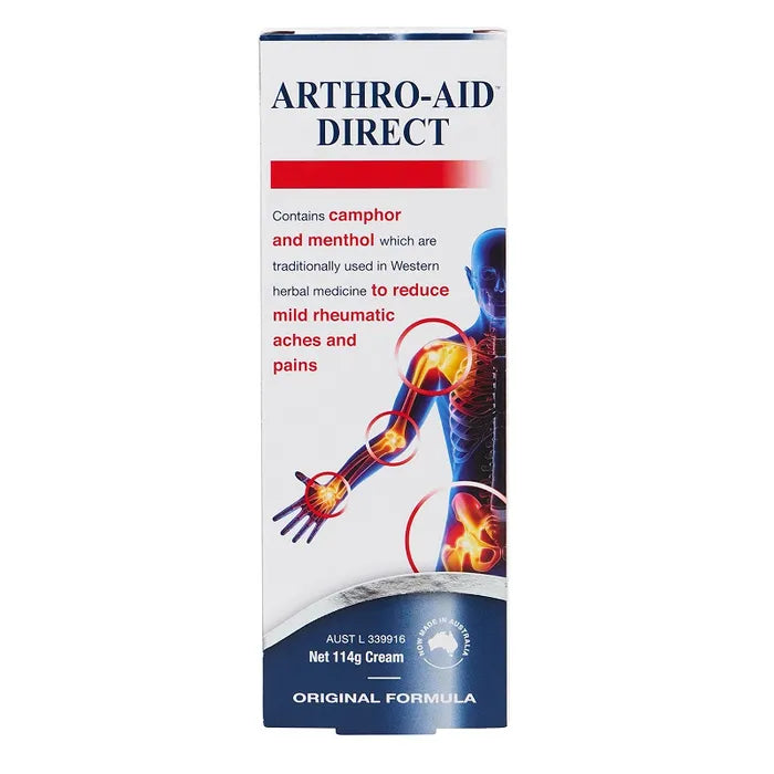 Arthro-Aid Direct Cream 114g back