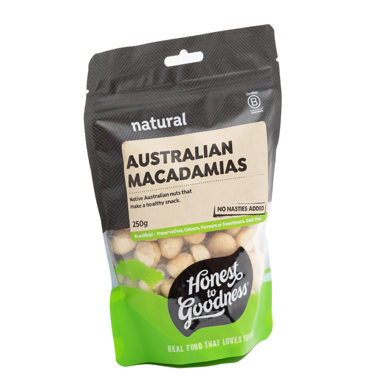 Australian Macadamia Nuts side