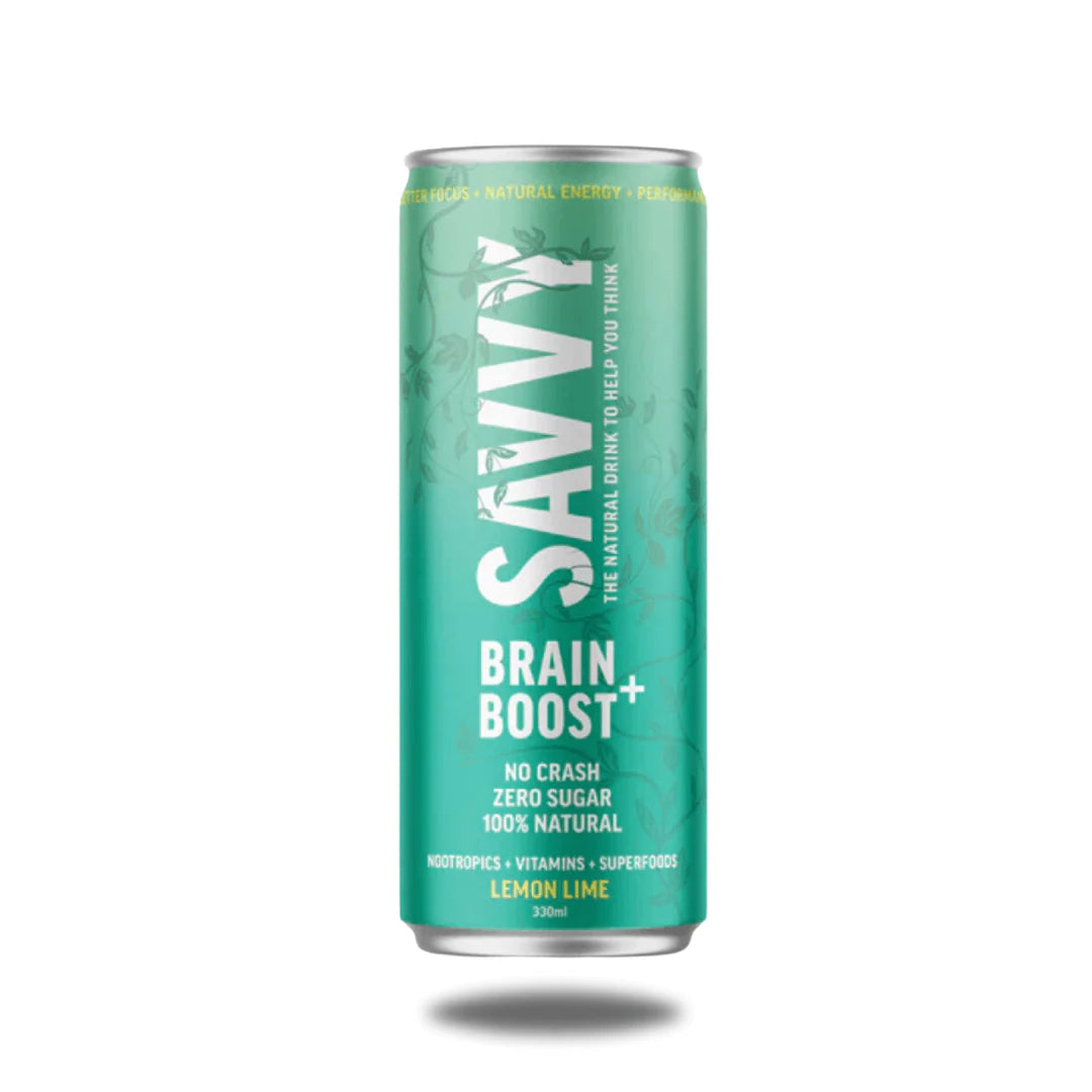 Brain Boost + Nootropic Drink Lemon Lime 330ml