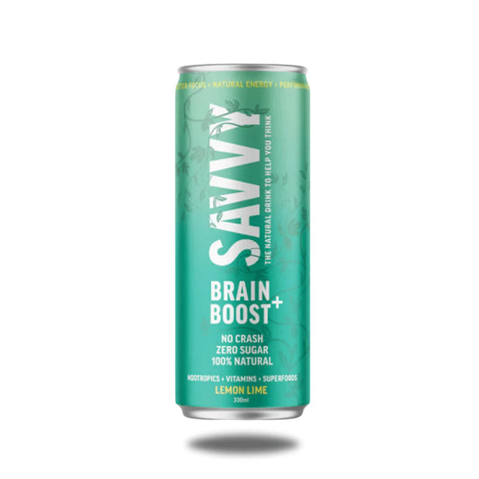 Brain Boost + Nootropic Drink Lemon Lime 330ml