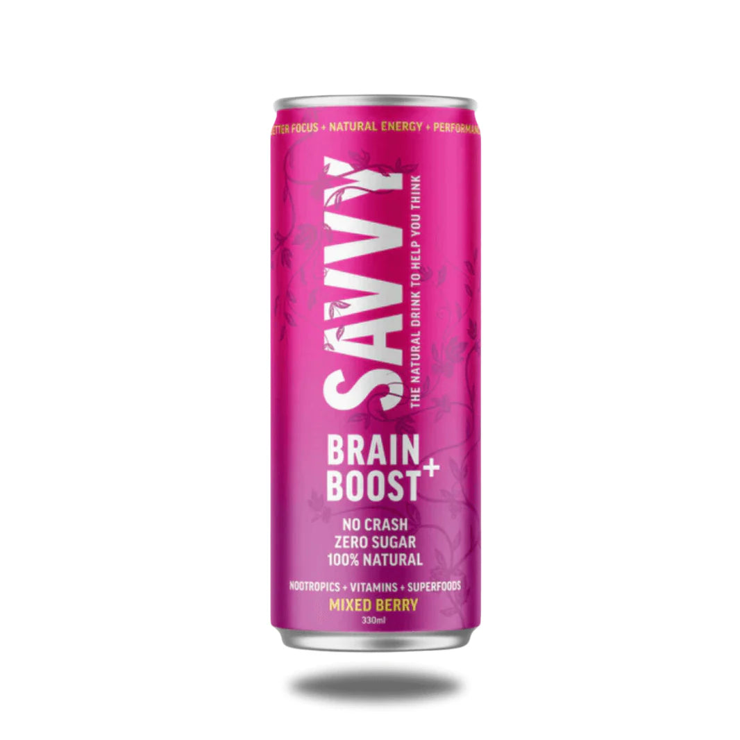 Brain Boost + Nootropic Drink Mixed Berry 330ml