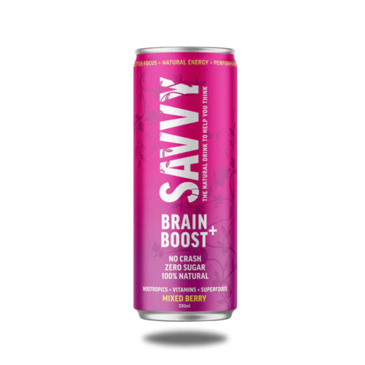 Brain Boost + Nootropic Drink Mixed Berry 330ml