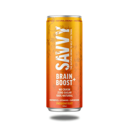 Brain Boost + Nootropic Drink Passionfruit 330ml