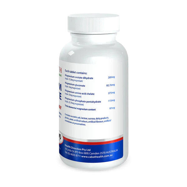Magnesium Complete 200t back