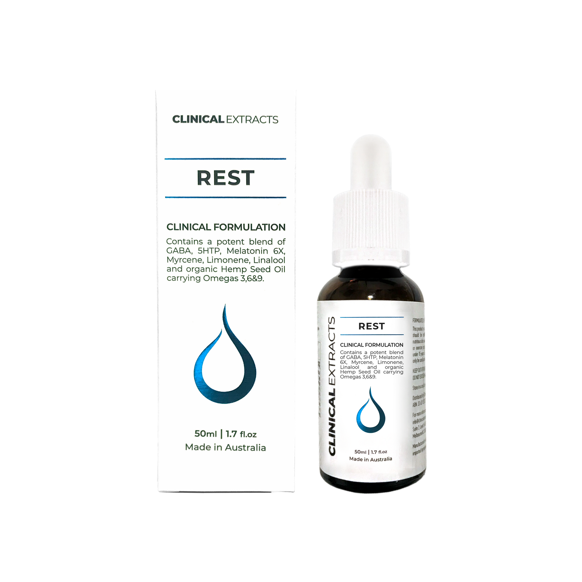 Clinical Extracts Clinical Formulation Rest 50ml