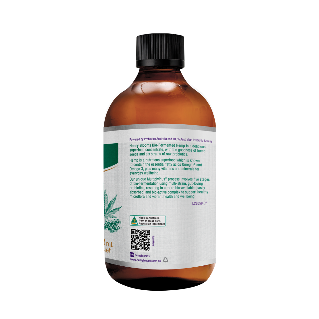 Bio-Fermented Hemp Concentrate 500ml back