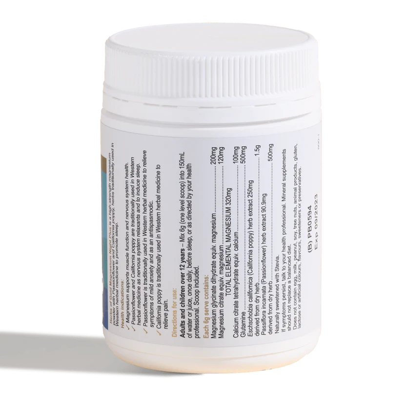Magnesium Night Plus (Citrus Berry) Oral Powder 300g back