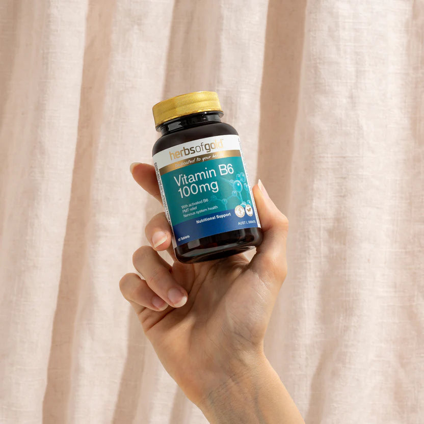 Herbs of gold Vitamin B6 100mg 60t