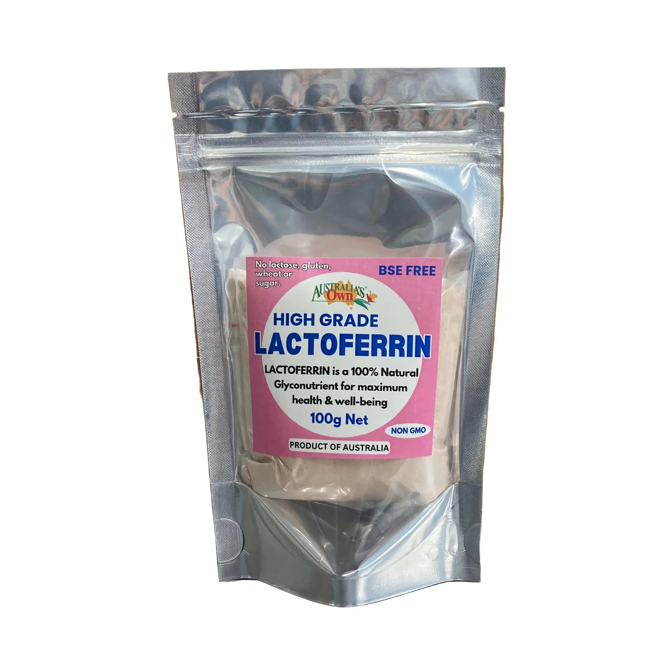 High Grade 100% Pure Lactoferrin