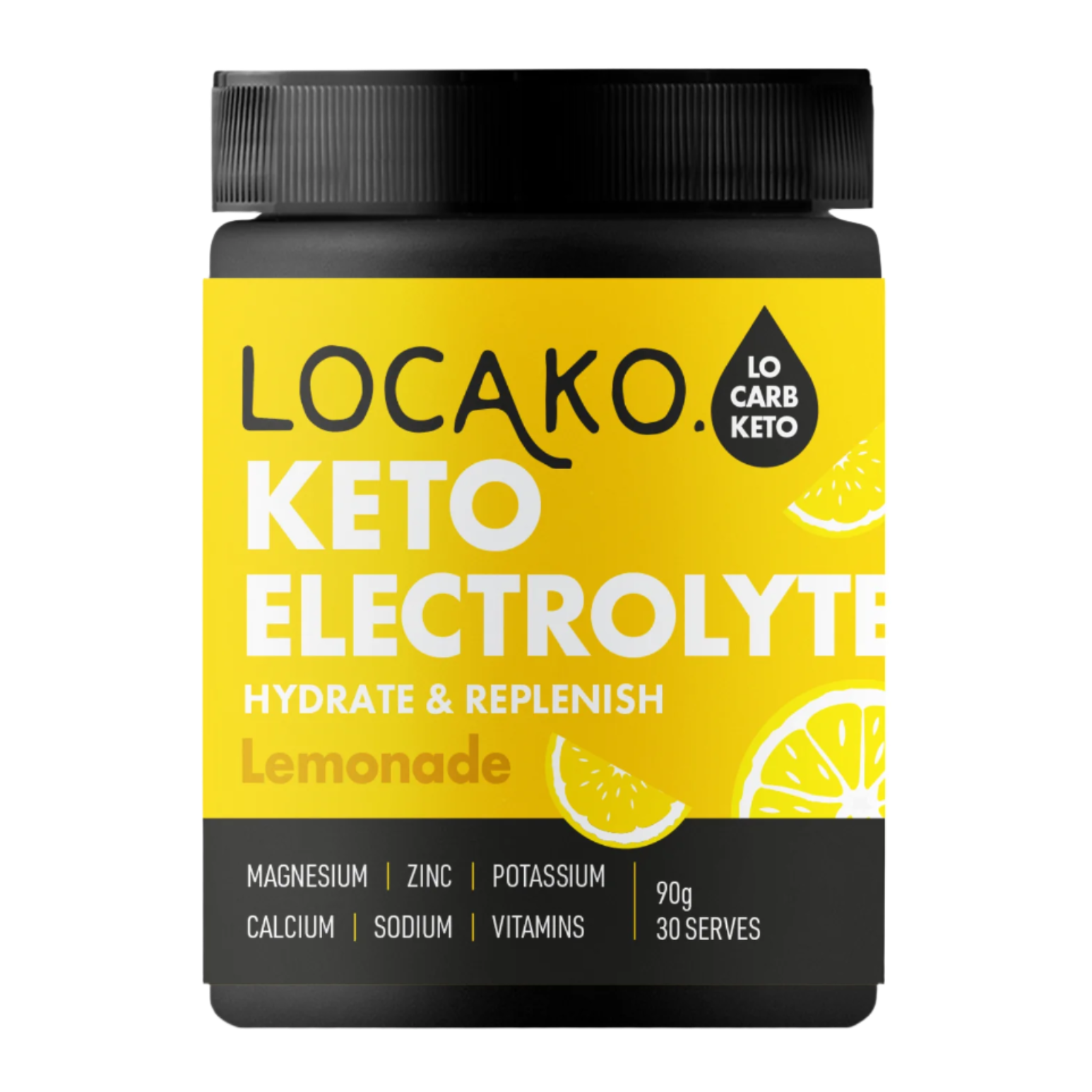 Locako
Keto Electrolytes Lemonade 90g