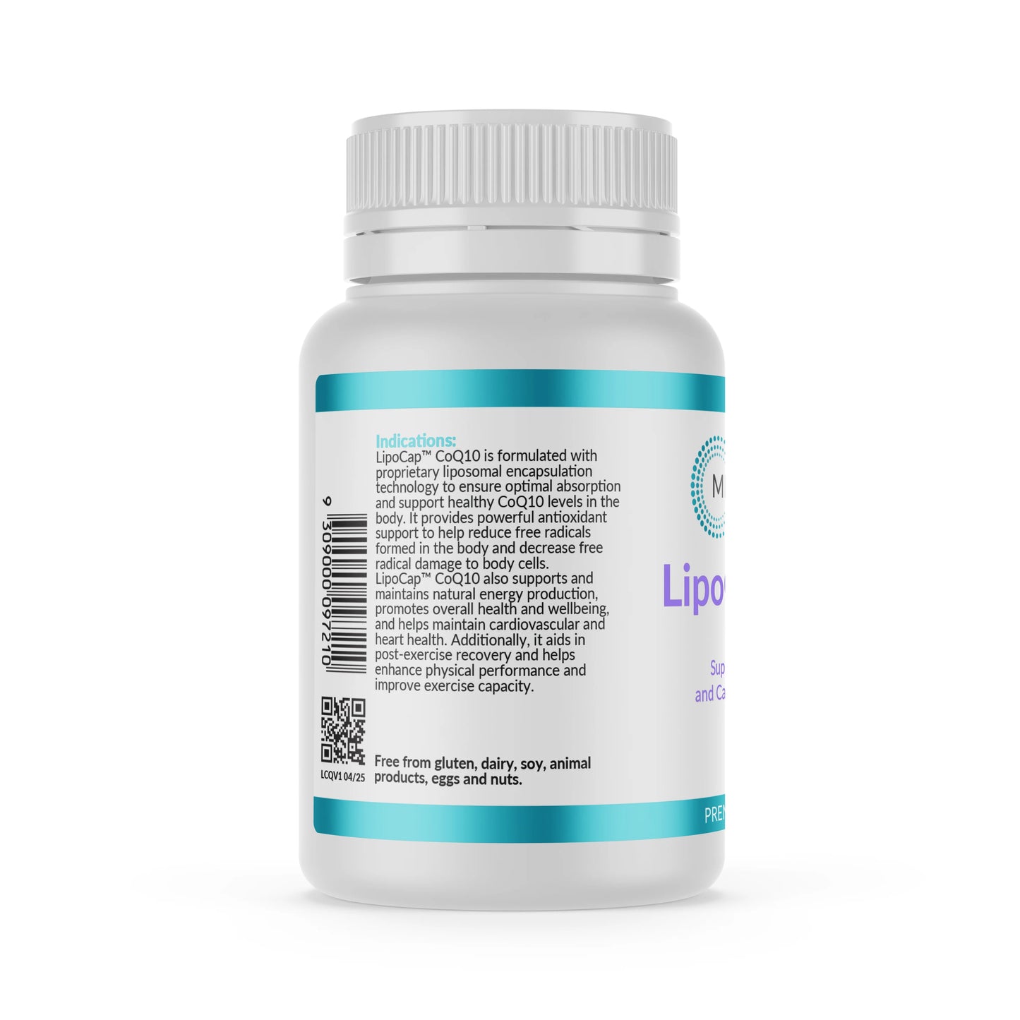 LipoCap CoQ10 60 Vege Caps