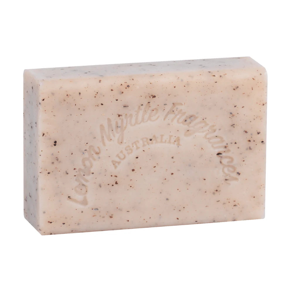 Natural Lemon Myrtle Soap - Single Scrub Bar 100g
