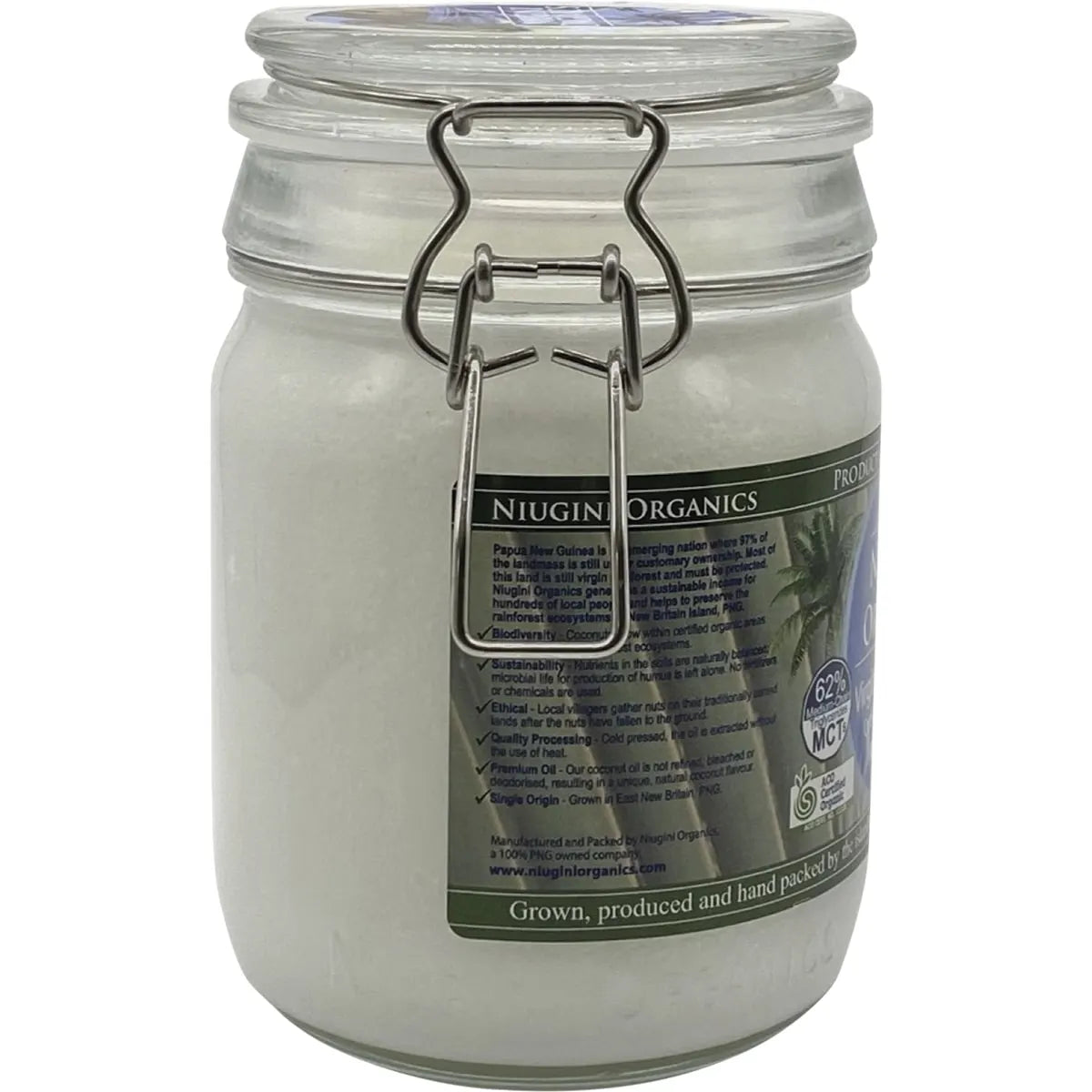 Organic 100% Pure Virgin Coconut Oil 650ml
