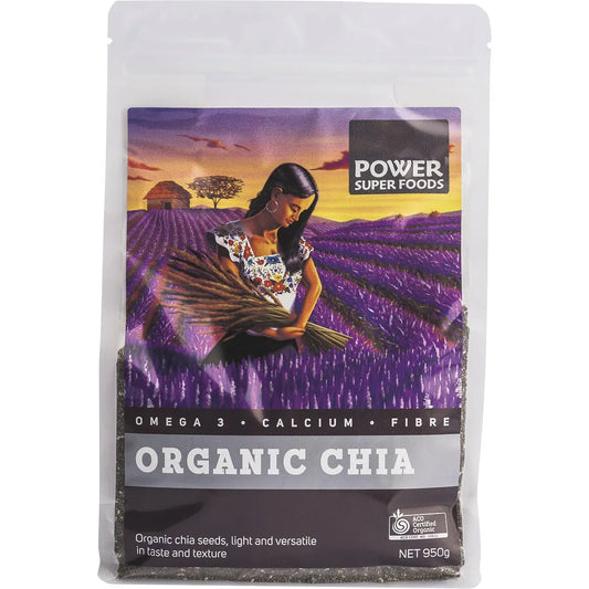 Chia Seeds Certified Organic 950g1