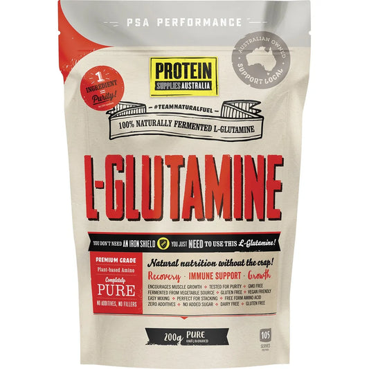 L-Glutamine Plant-Based Pure 200g