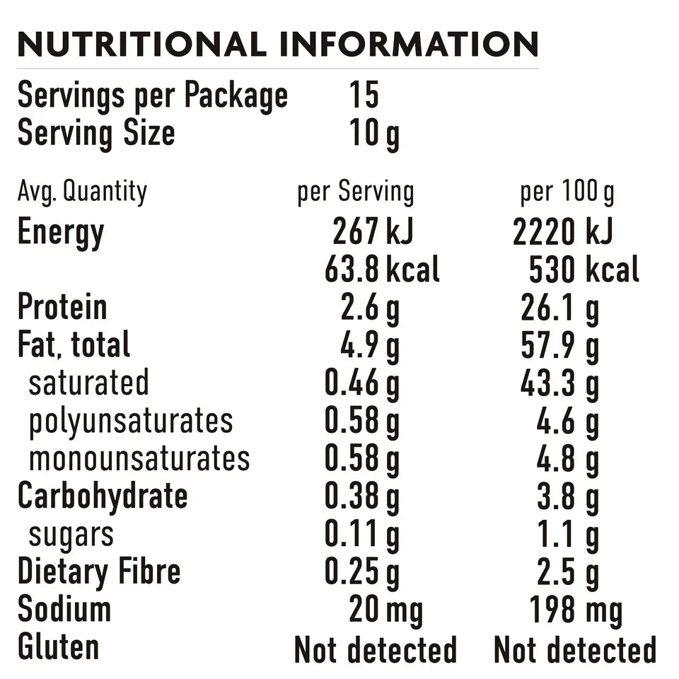 Pimp My Salad
Hemp Parmesan 150g