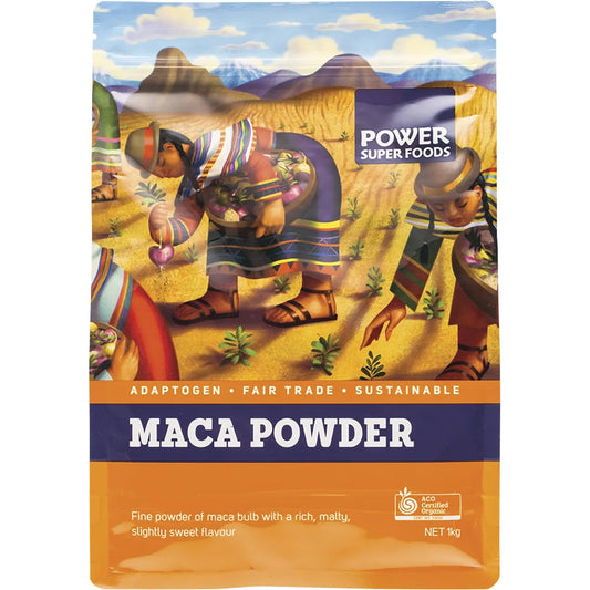Power Super Foods
Maca Powder Certified Organic 1kg