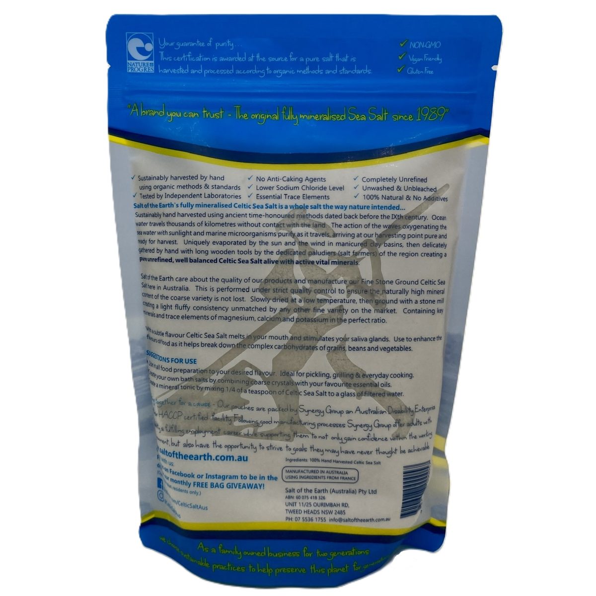 Fine Celtic Sea Salt 650g2