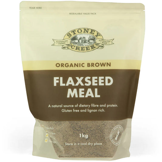 Stoney Creek
Flaxseed Meal Brown Organic 1kg