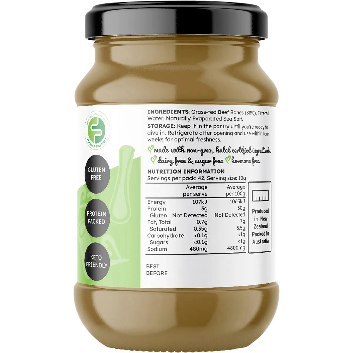 The Broth Sisters
Beef Bone Broth Concentrate Natural 420g