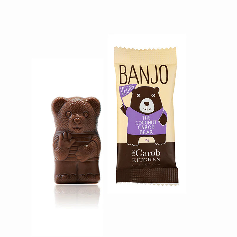 The Carob Kitchen
Carob Banjo Bear Vegan Coconut 15g