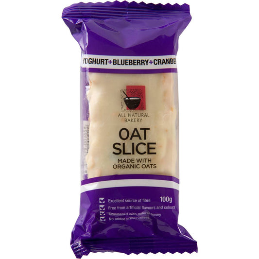 Oat Slice Blueberry & Cranberry Yoghurt 100g