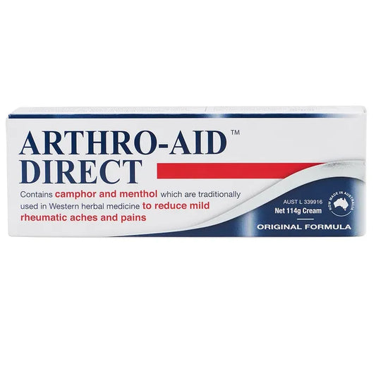 Arthro-Aid Direct Cream 114g box front