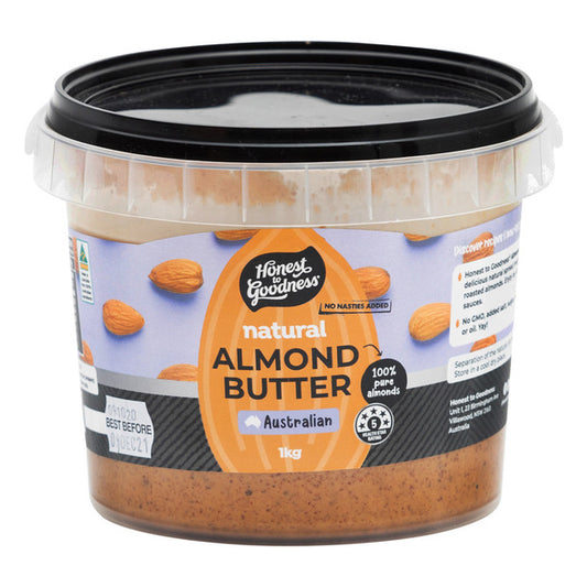 Australian Almond Butter front