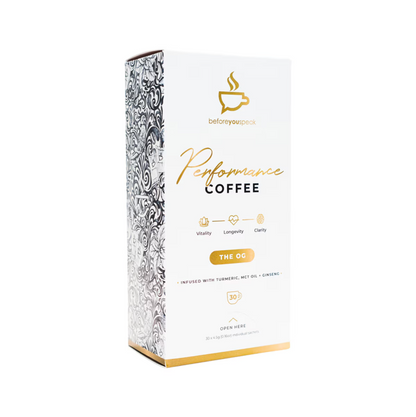 Before You Speak Performance Coffee The OG 4.5g x 30 Pack