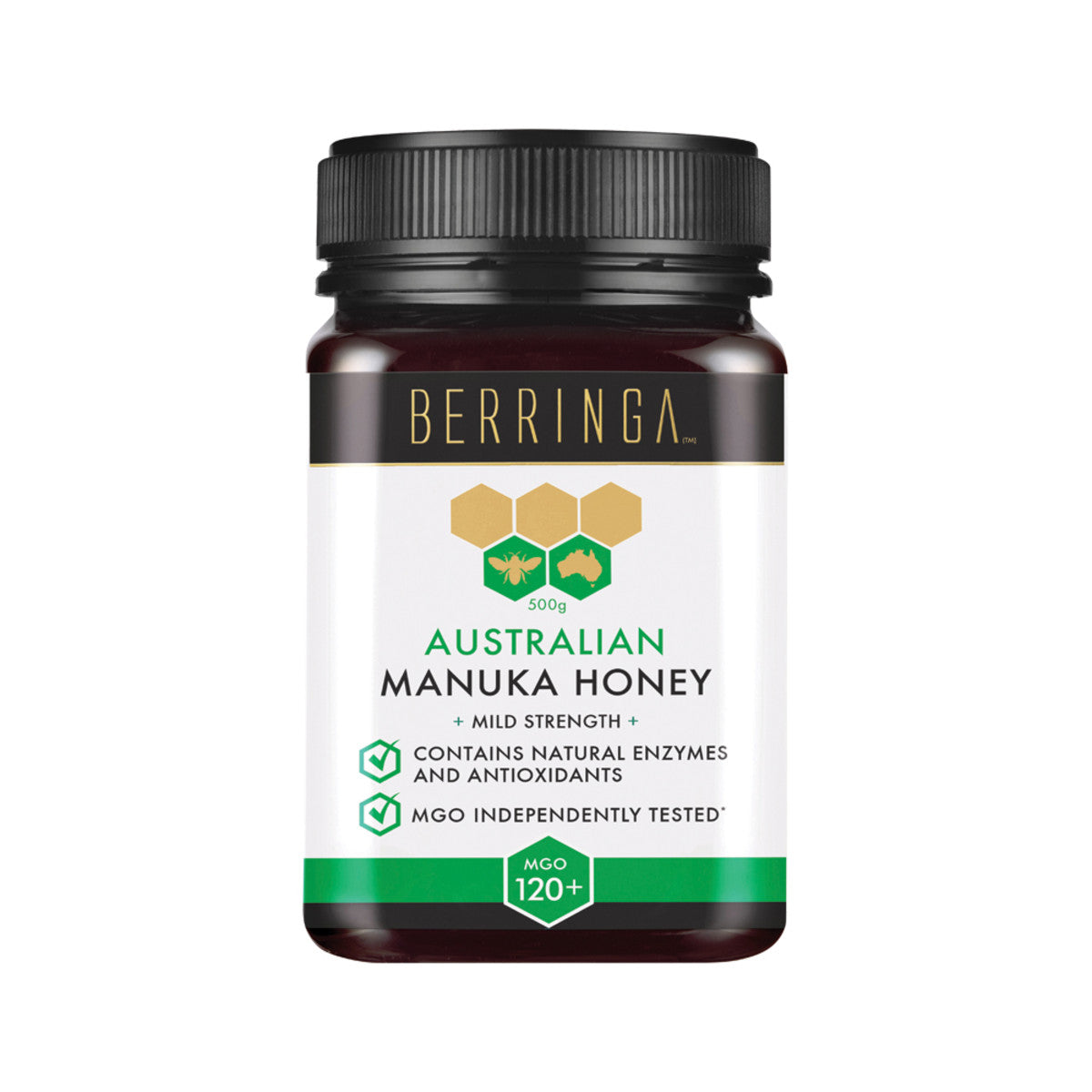 Australian Manuka Honey Mild Strength (MGO 120+) 500g