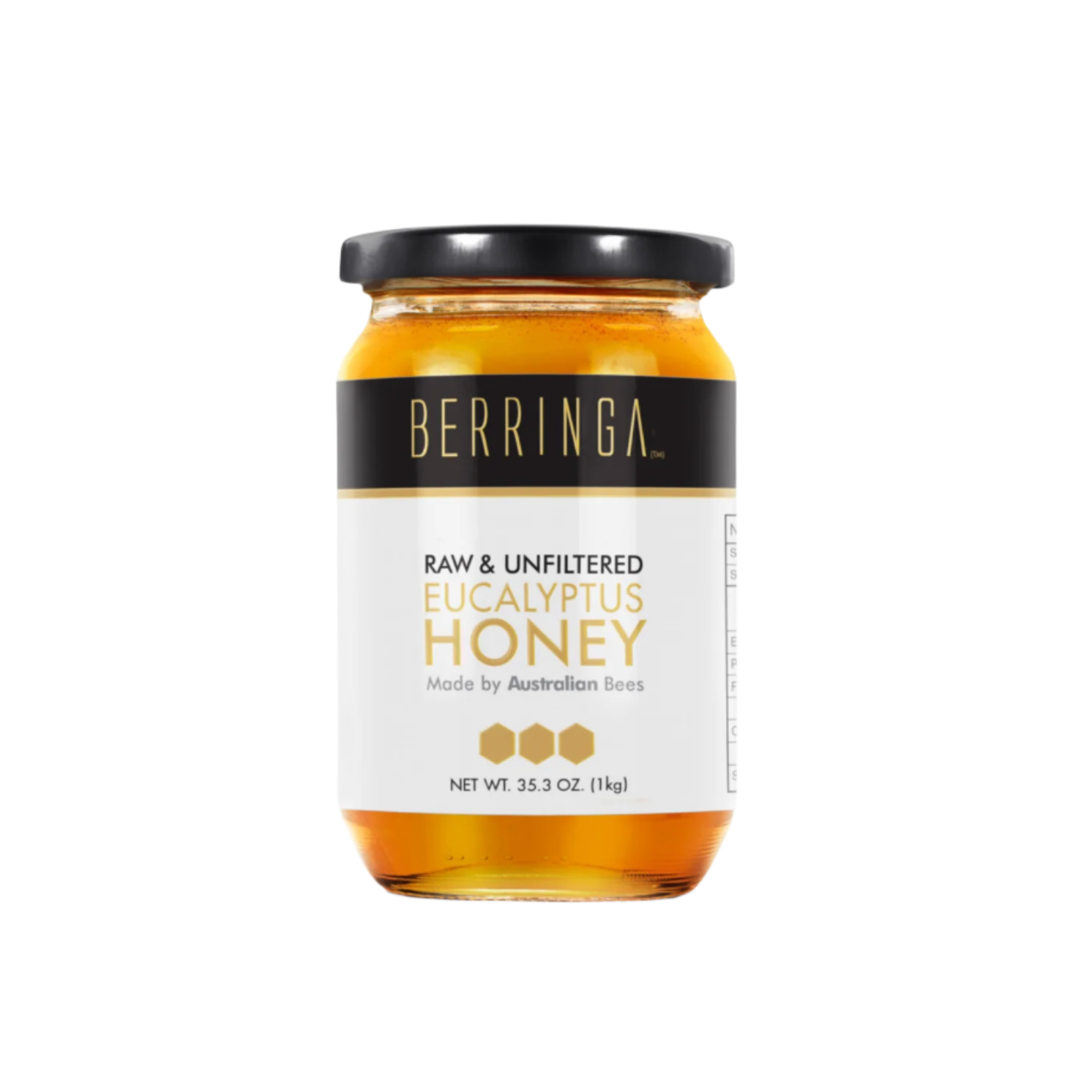 Berringa
Eucalyptus Honey Raw Organic 1kg