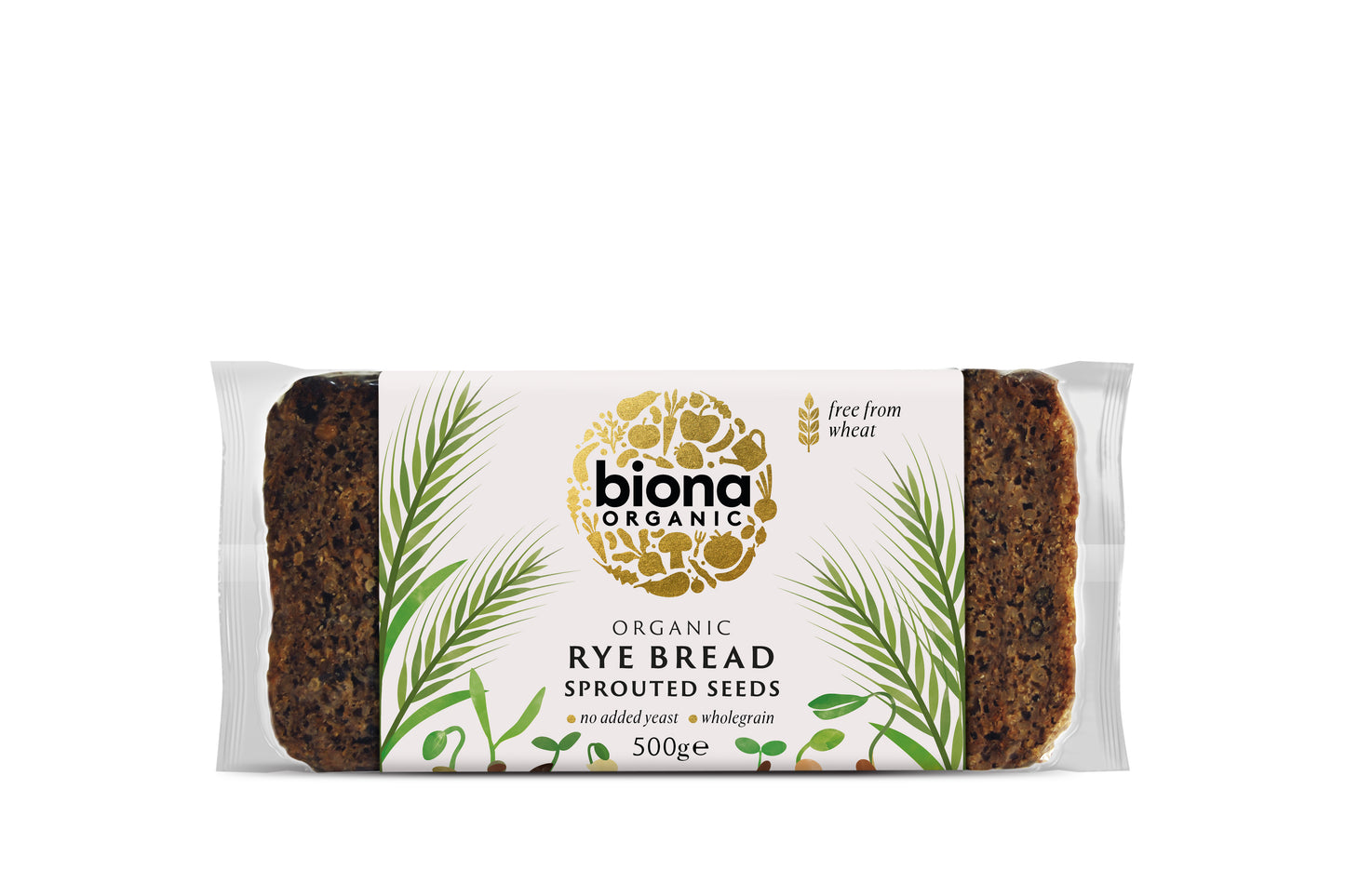 Organic Rye Sprouted Seeds Bread 500g