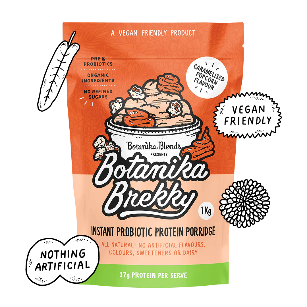 Botanika Blends  Protein Porridge Caramelised Popcorn