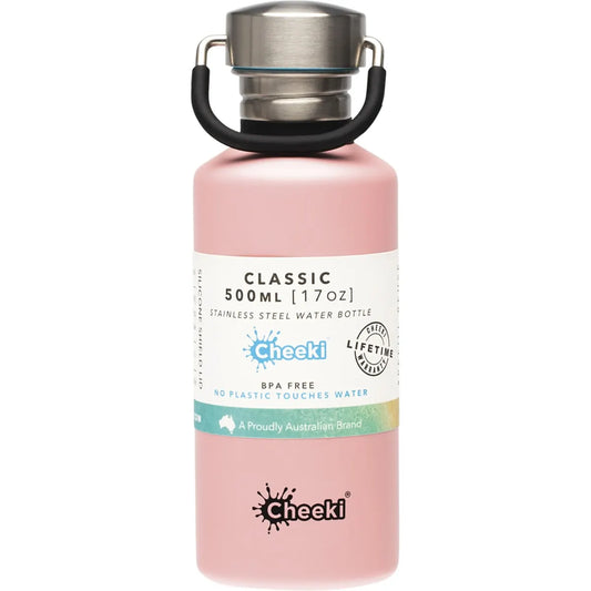 Stainless Steel Bottle Pink 500ml