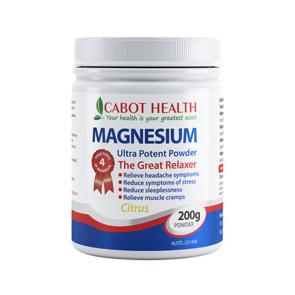 Magnesium Ultra Potent Citrus Powder 200g 1