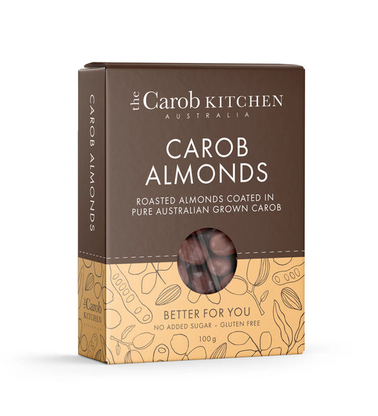 Carob Almonds 100g