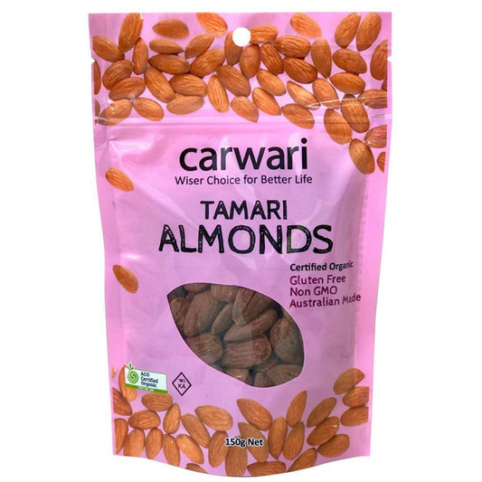 Organic Tamari Almonds 150g