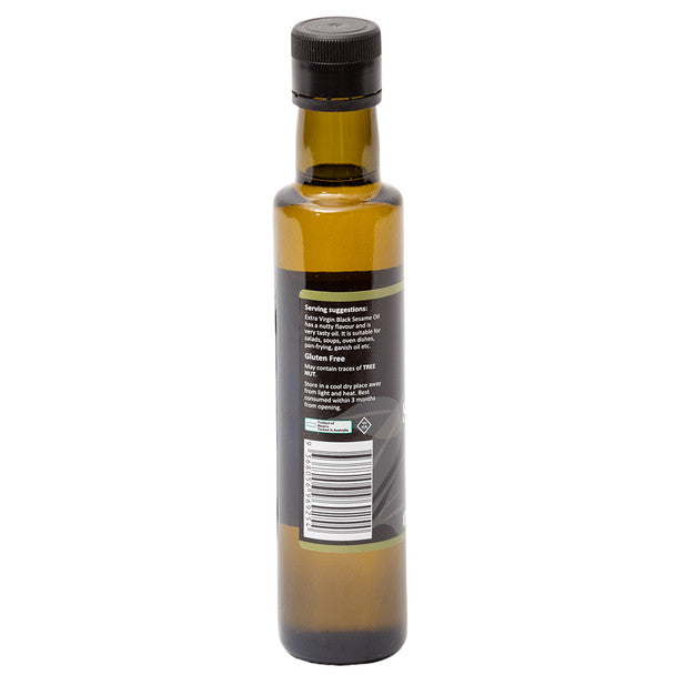 Organic Sesame Oil Black Extra Virgin 250ml