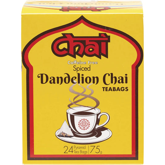 Chai Tea
Spiced Dandelion Chai Tea Bags 24pk