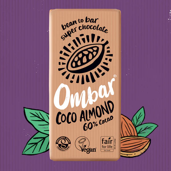 Coco Almond Chocolate Organic 70g2