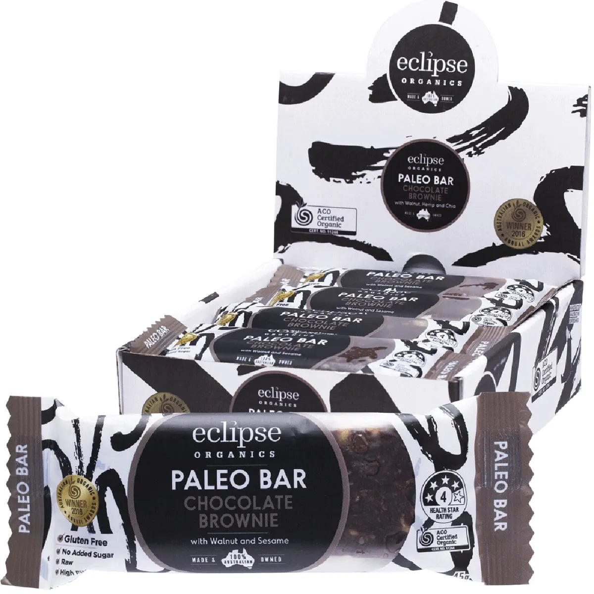 Raw Paleo Bar Chocolate Brownie 45g