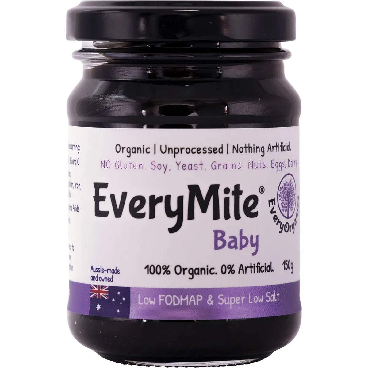 EveryMite Baby Low FODMAP & Super Low Salt 150g1