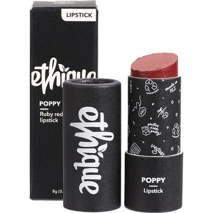 Ethique
Lipstick Poppy Ruby Red 8g