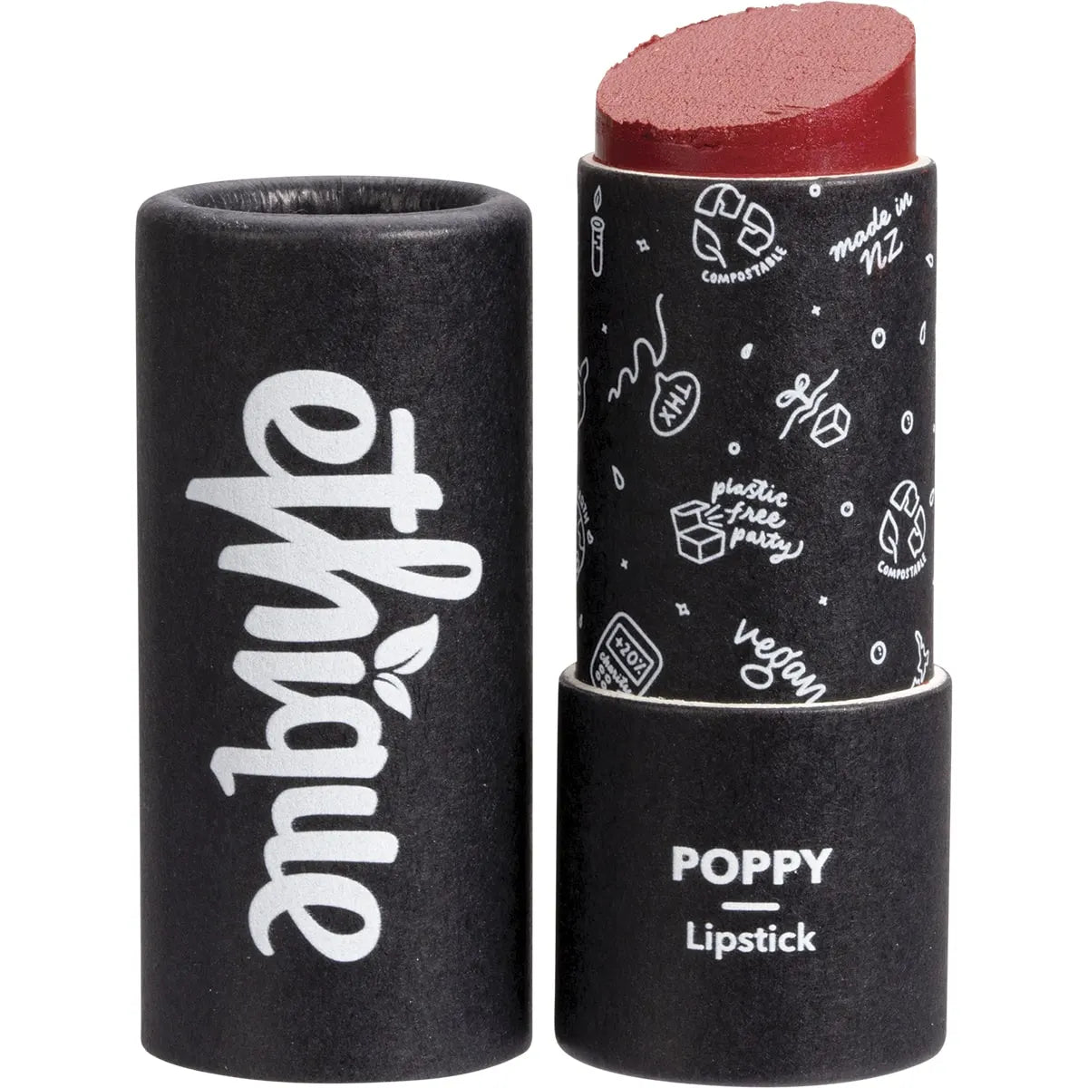 Ethique
Lipstick Poppy Ruby Red 8g