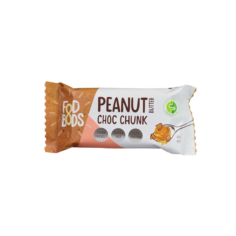 fod bods Peanut Choc Protein Bar 50g