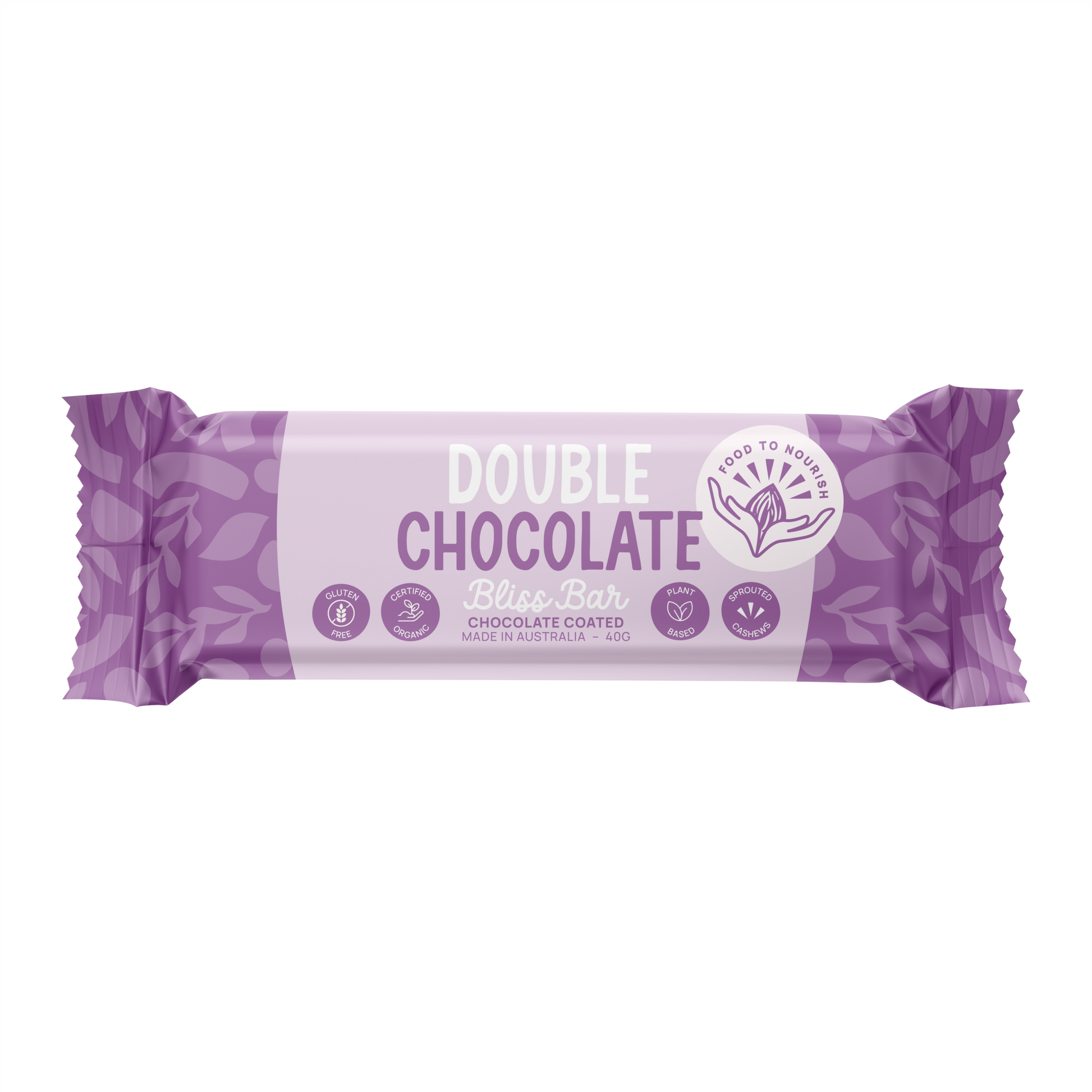 Bliss Bar Double Choc 40g front