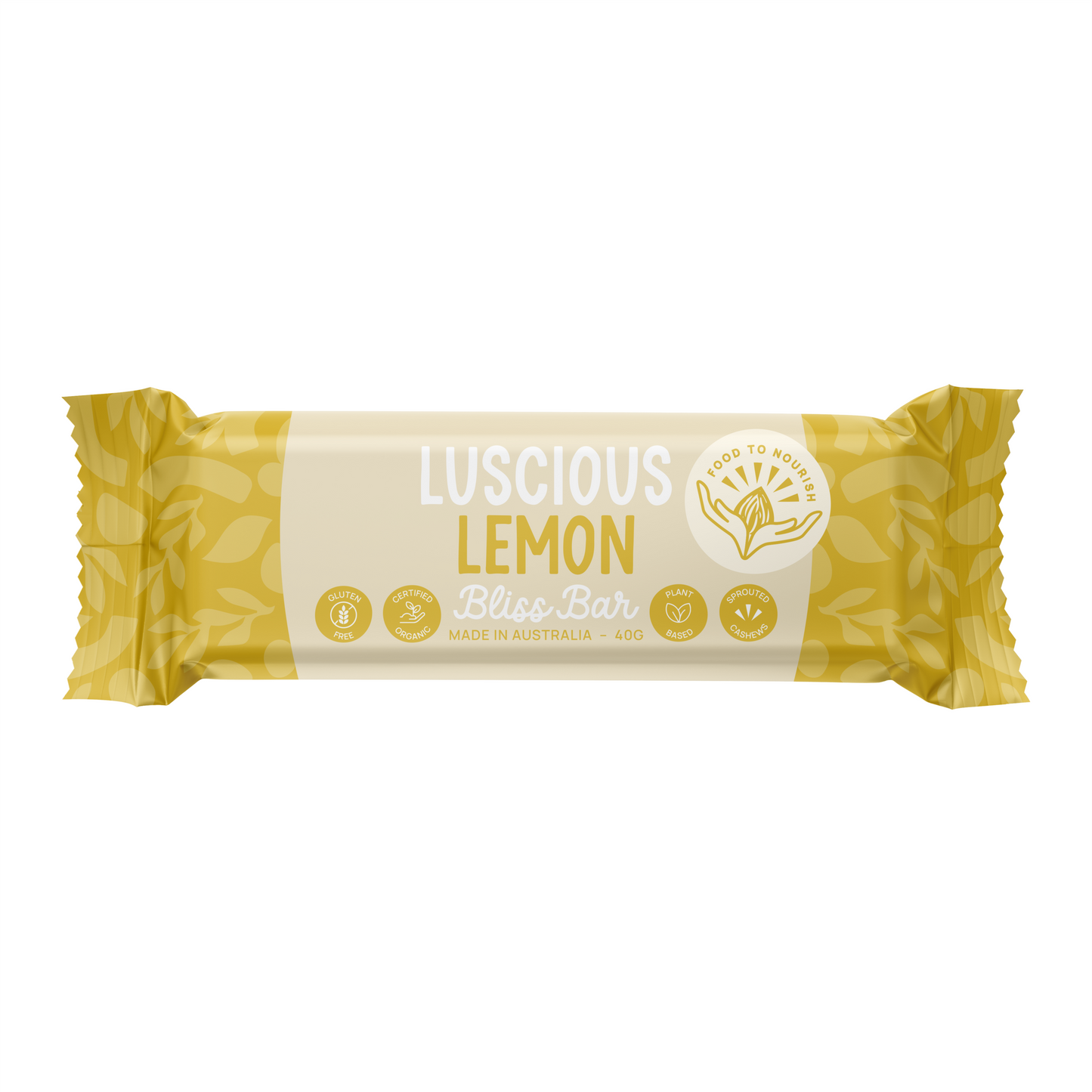 Bliss Bar Luscious Lemon 40g front