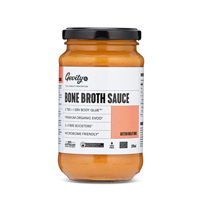 Bone Broth BBQ Sauce Better Belly 375ml front